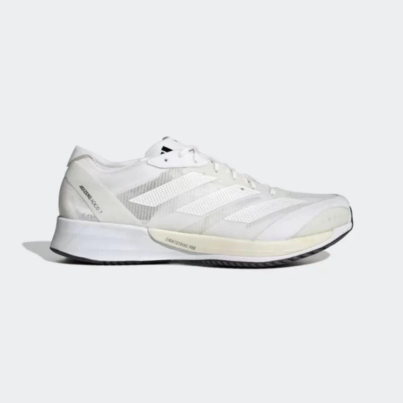 Adizero Adios 7 Mens Running Shoes - White