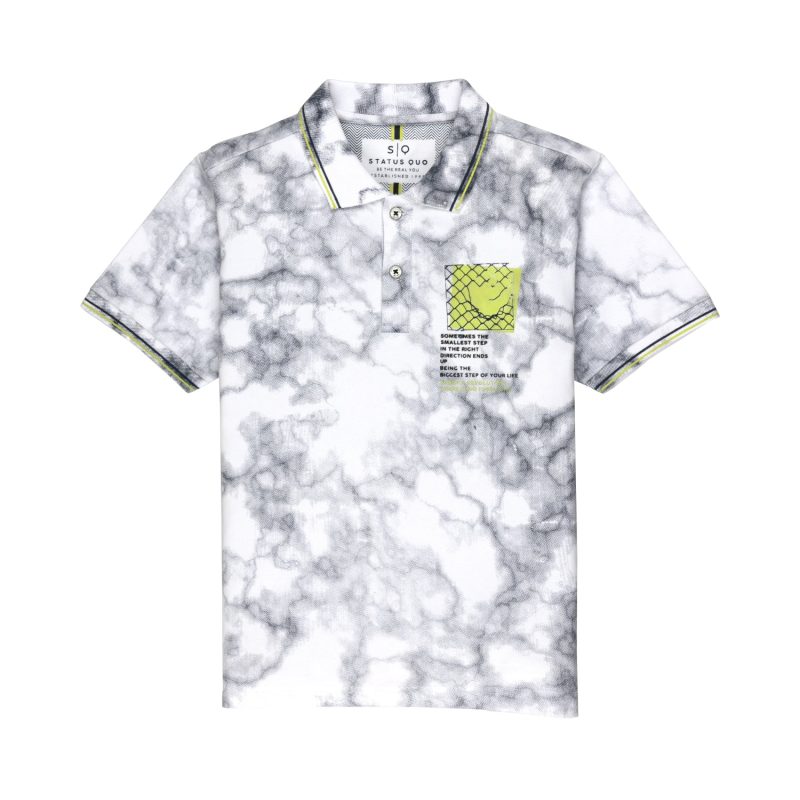Status Quo Boys All Over Printed Polo T-Shirt