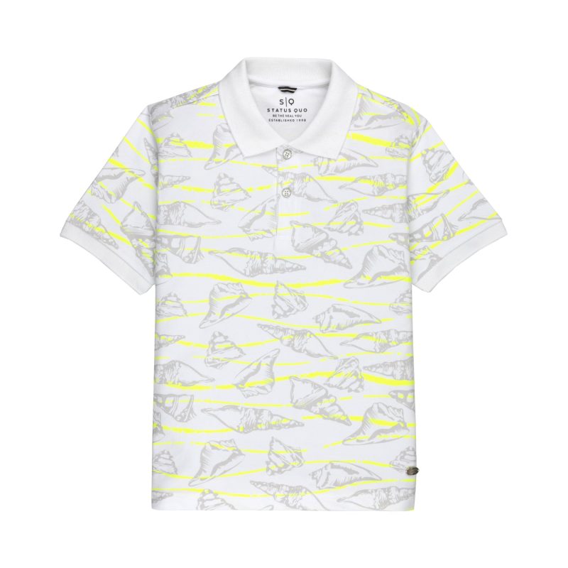 Status Quo Boys All Over Printed Polo T-Shirt