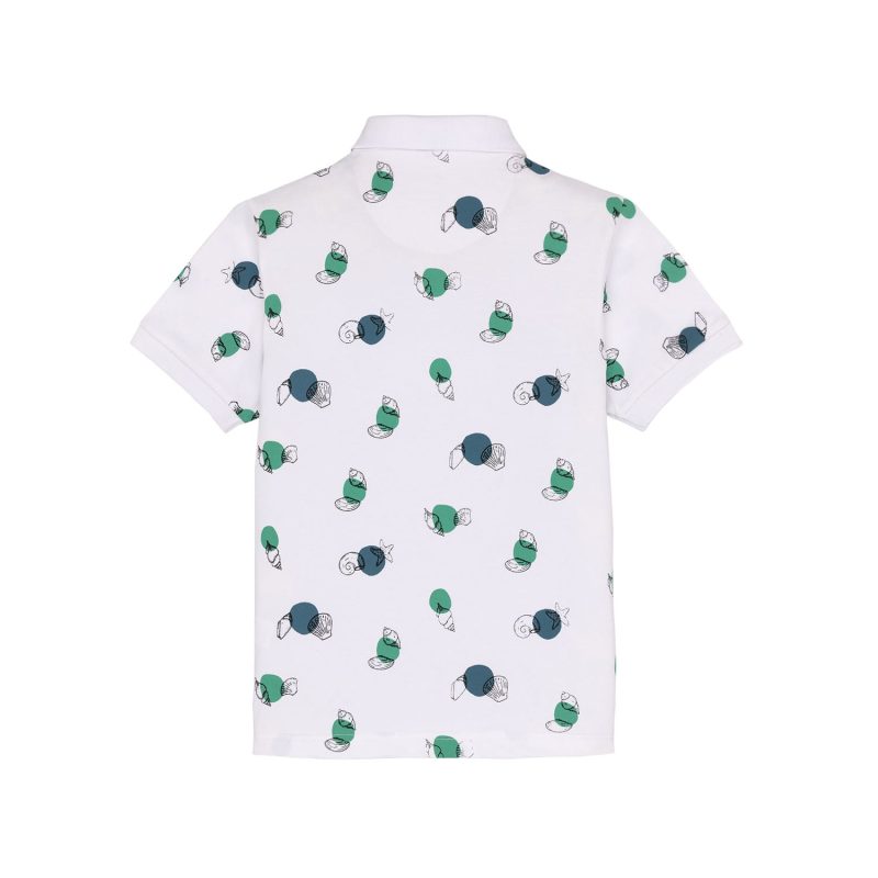 Status Quo Kids All Over Printed Polo T-Shirt