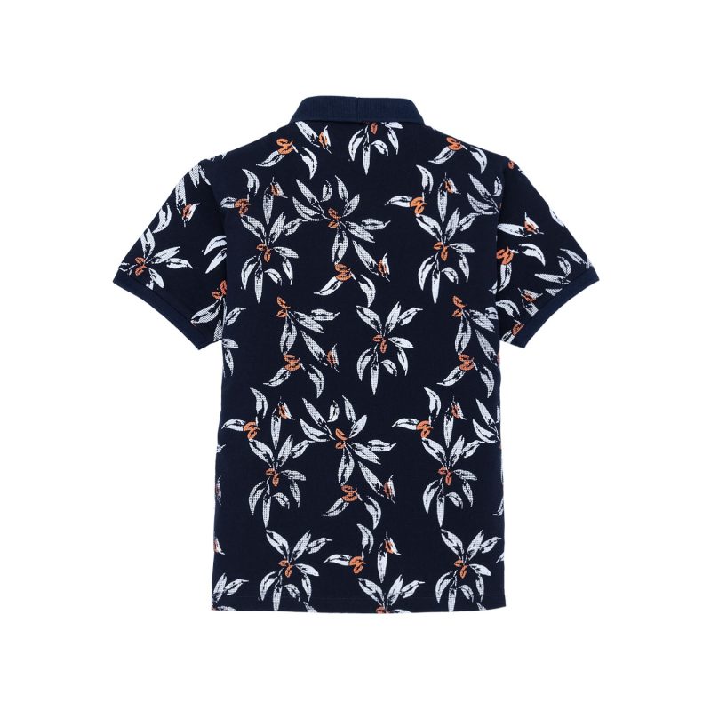 Status Quo Kids All Over Printed Polo T-Shirt