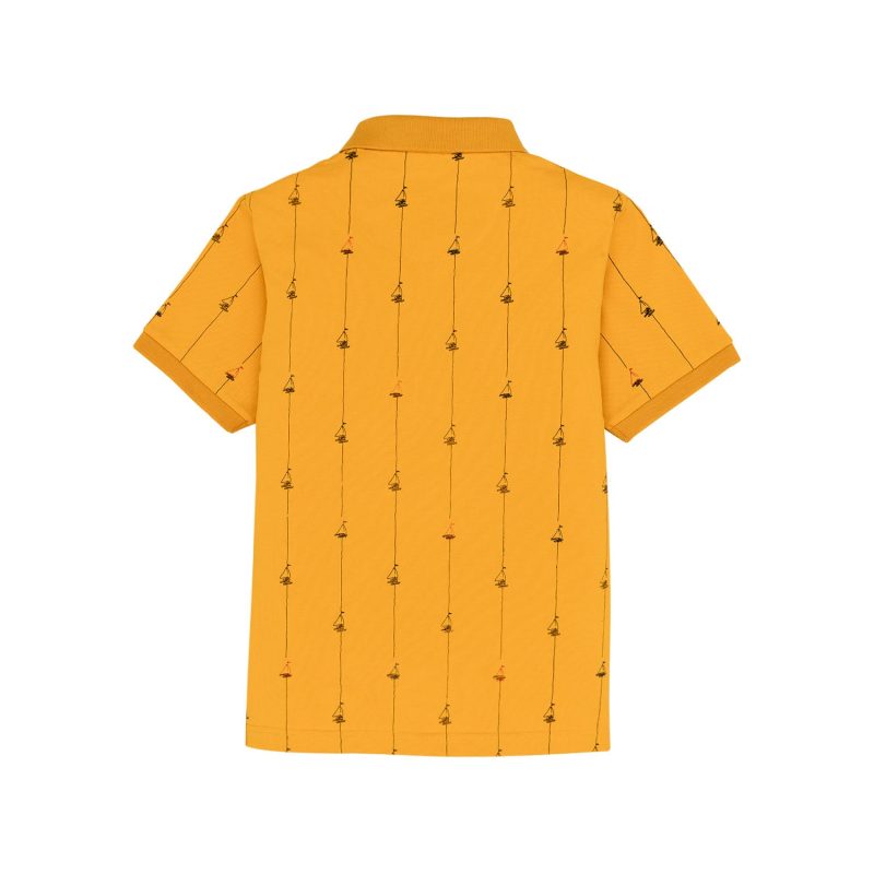 Status Quo Kids All Over Printed Polo T-Shirt