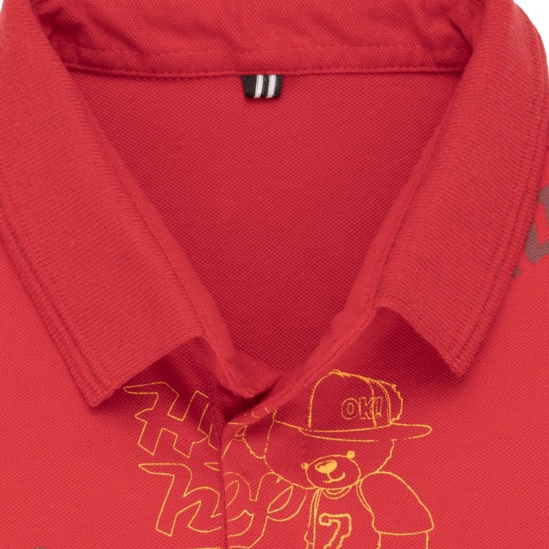 Status Quo Kids All Over Printed Polo T-Shirt