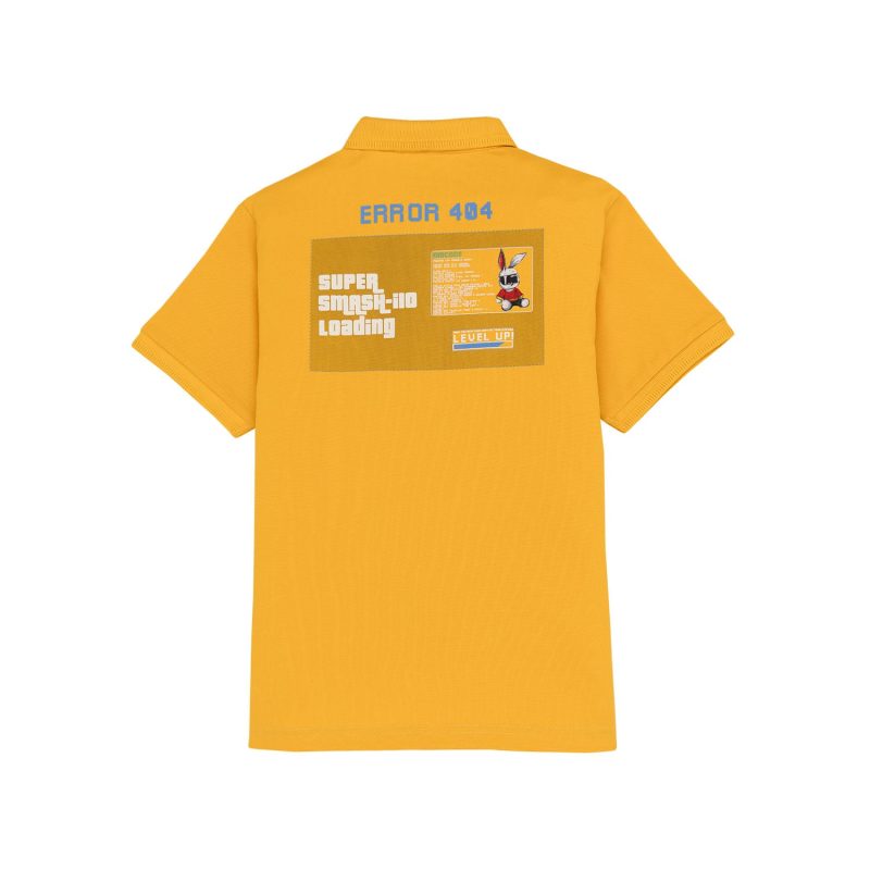 Status Quo Kids Back Printed Polo T-Shirt