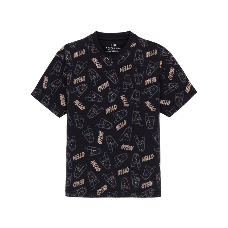 Status Quo Boys All Over Printed Cord Sets