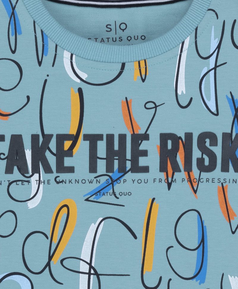 Boys Printed Lightweight Sweatshirt