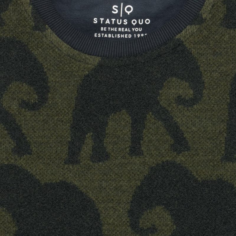 Boys Jacquard Lightweight Sweatshirt