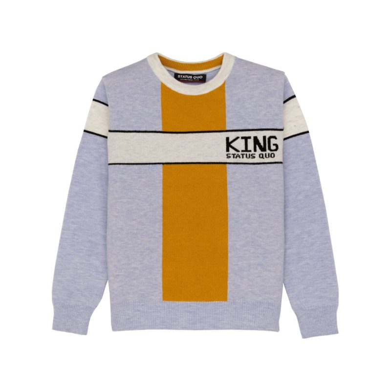Boys Mix & Match Round Neck Sweater