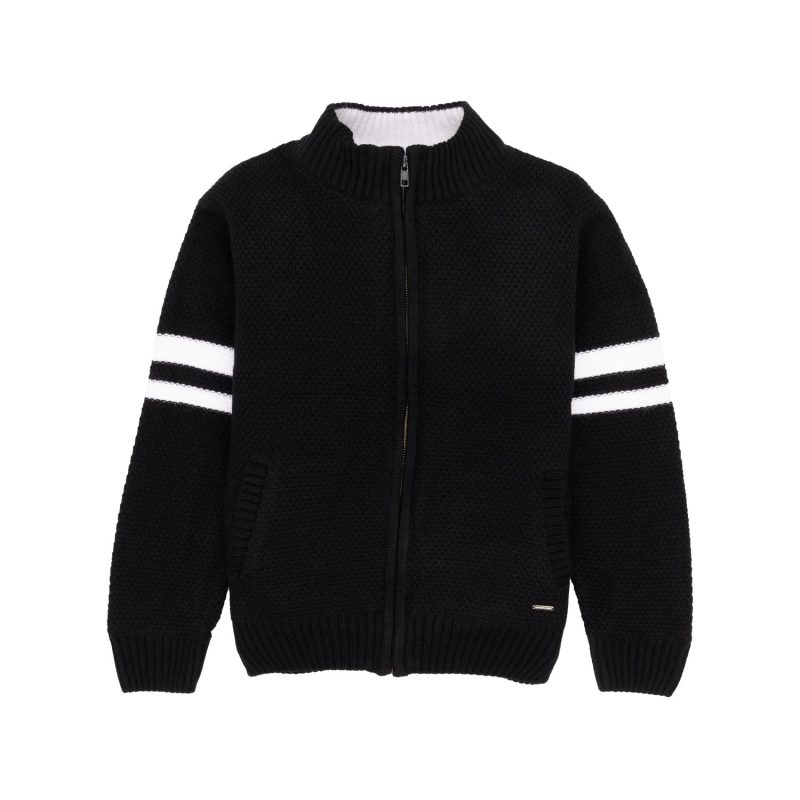 Status Quo Boys Solid Turtle Neck Sweater