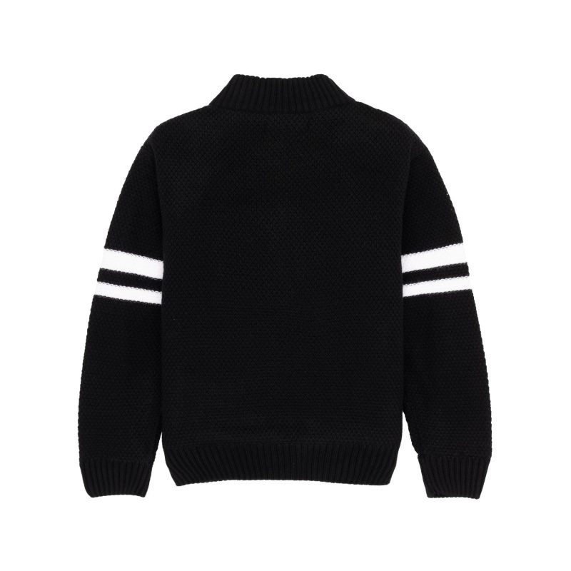 Status Quo Boys Solid Turtle Neck Sweater
