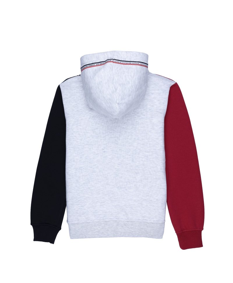 Boys Cut & Sew Hooded Sweatshirt