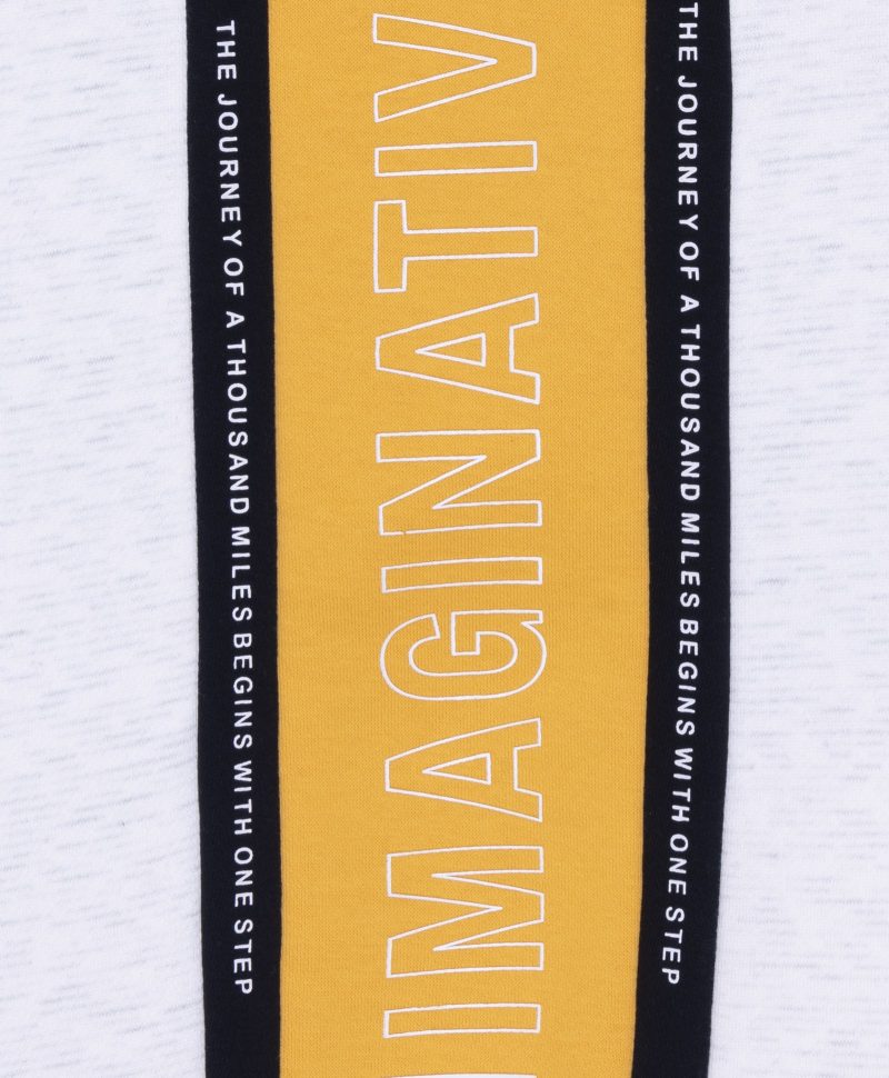 Boys Cut & Sew Hooded Sweatshirt