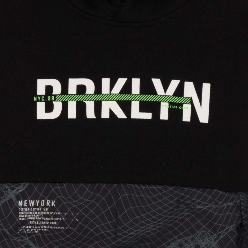 Boys Mix & Match Sweatshirt With Hoodie