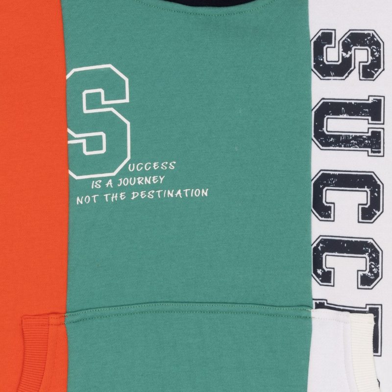 Boys Mix & Match Sweatshirt With Hoodie