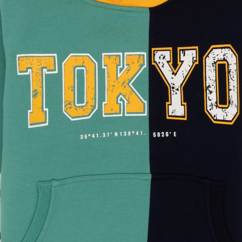 Boys Mix & Match Sweatshirt With Hoodie