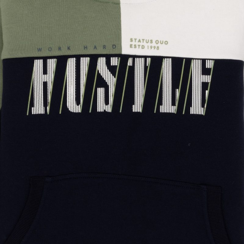 Boys Mix & Match Sweatshirt With Hoodie
