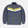 Boys Colour Blocking Hooded Jacket