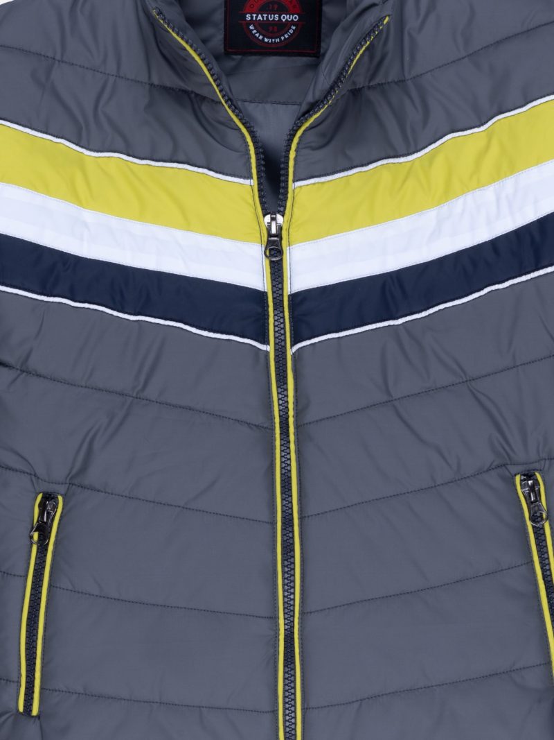 Boys Colour Blocking Hooded Jacket