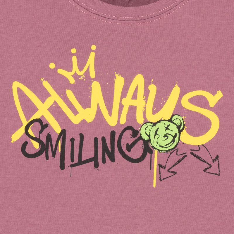 Boys Front & Back Printed T-Shirt