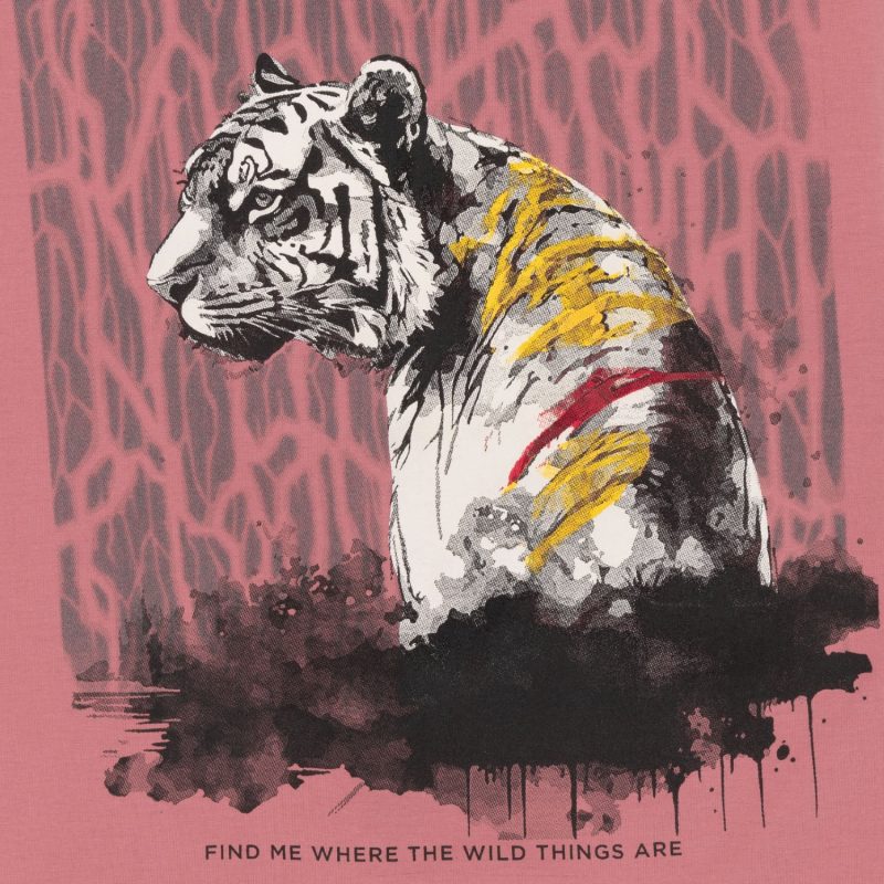 Status Quo Kids Printed Round Neck T-Shirt