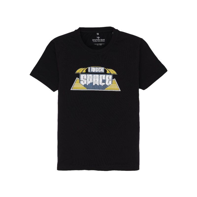 Status Quo Kids Boys Placement Printed Short Sleeves Regular Fit Tshirts