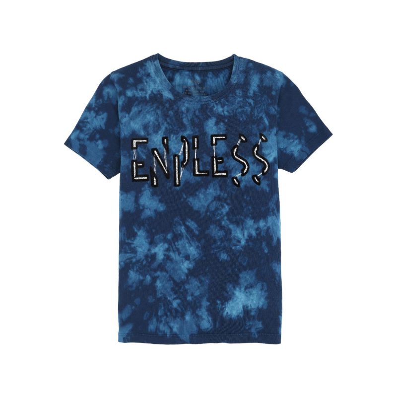 Status Quo Kids Boys All-Over Printed Short Sleeves Regular Fit Tshirts