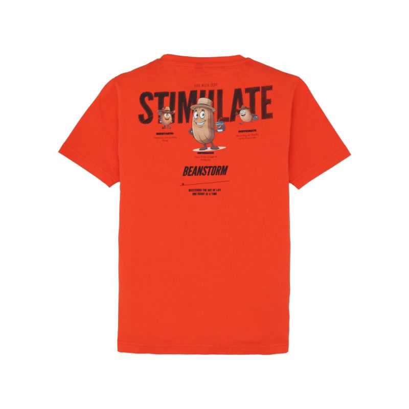 Status Quo Kids Boys Placement Printed Short Sleeves Regular Fit Tshirt