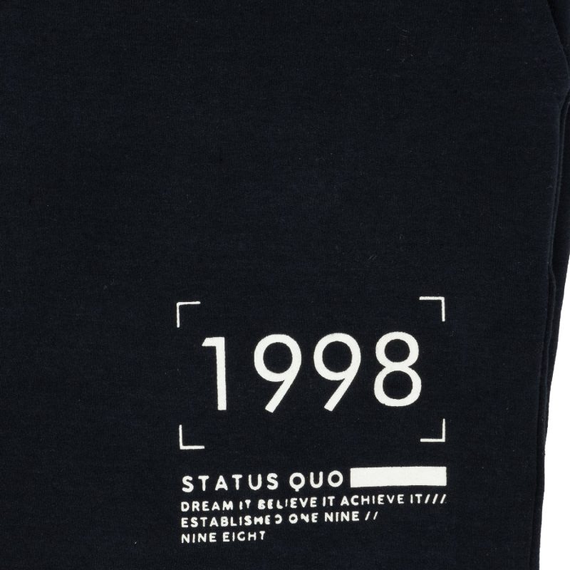 Status Quo Boys Solid Regular Fit Shorts