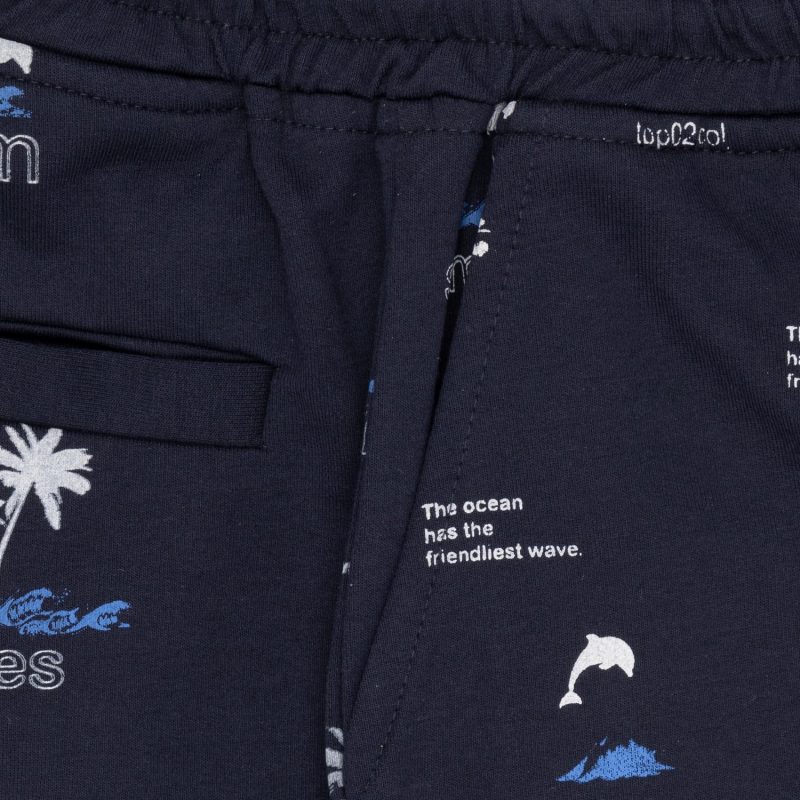 Status Quo Boys All Over Printed Regular Fit Shorts