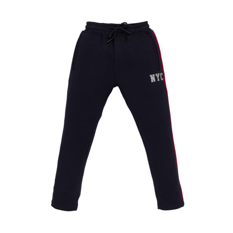 Boys Cut & Sew Regular Fit Track Pants