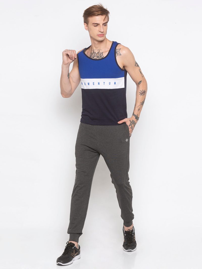 Status Quo Mens Solid Regular Fit Joggers