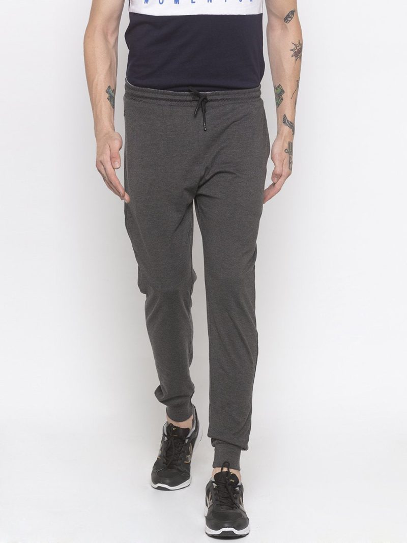 Status Quo Mens Solid Regular Fit Joggers
