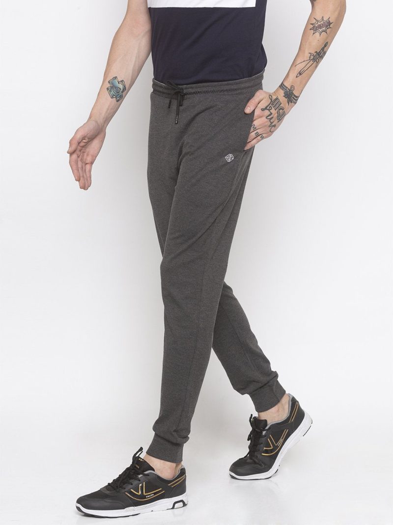 Status Quo Mens Solid Regular Fit Joggers