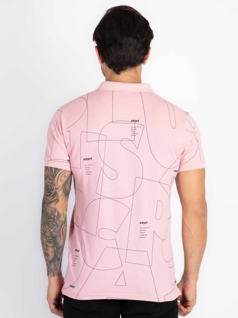 Status Quo Men'S New Basic Solid Slim Fit Tshirt With Tipping Collar