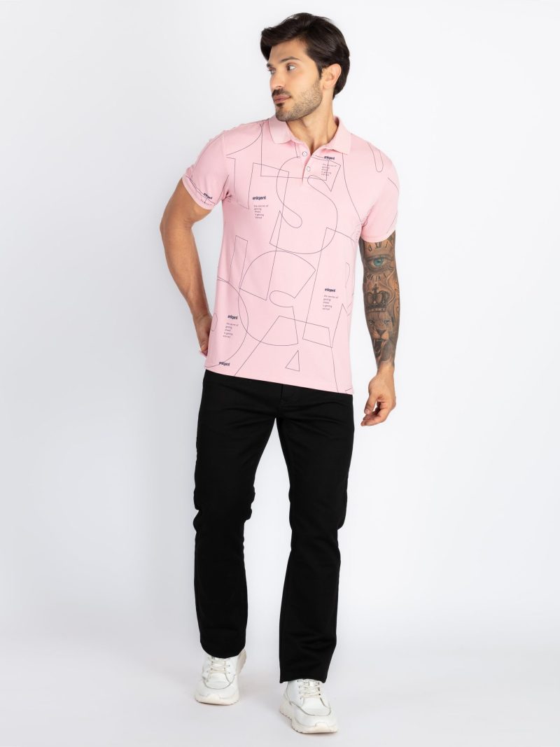 Status Quo Men'S New Basic Solid Slim Fit Tshirt With Tipping Collar