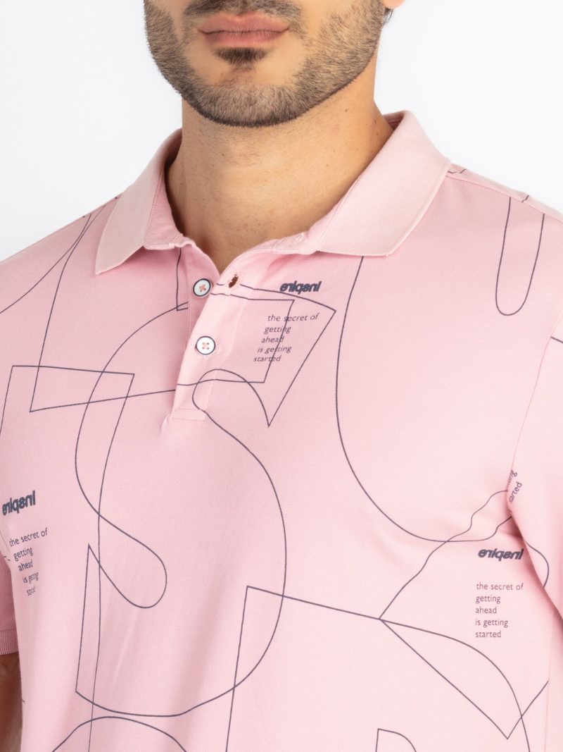 Status Quo Men'S New Basic Solid Slim Fit Tshirt With Tipping Collar