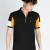 Mens Cut & Sew Polo T-Shirt