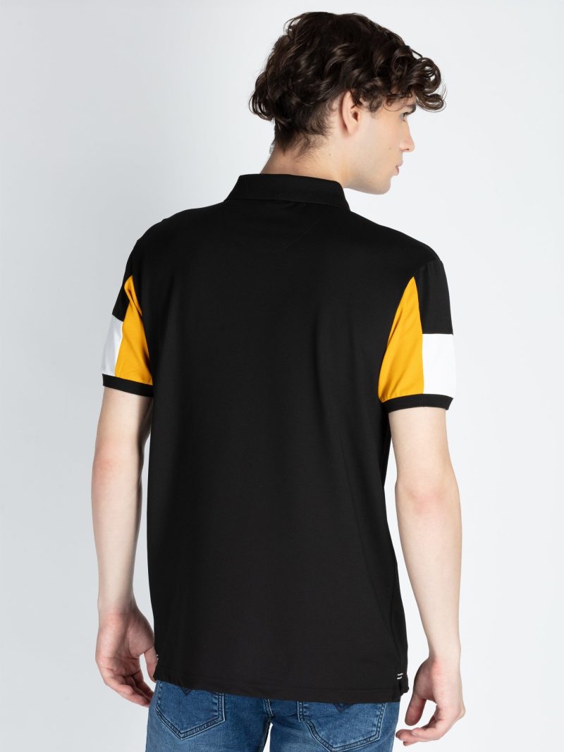 Mens Cut & Sew Polo T-Shirt