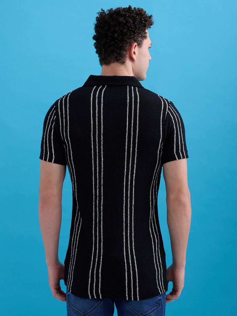 Status Quo Men'S New Basic Solid Slim Fit Polo Tshirt With Tipping Collar