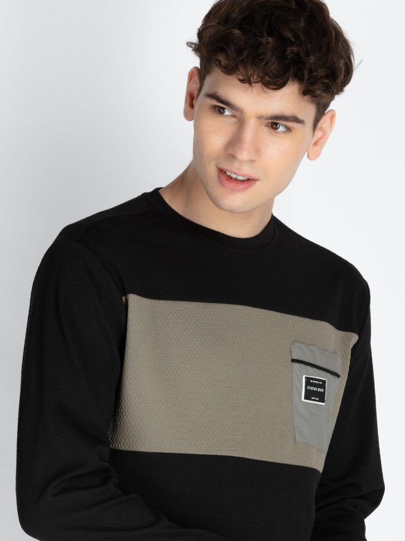 Mens Mix & Match Round Neck Sweatshirt