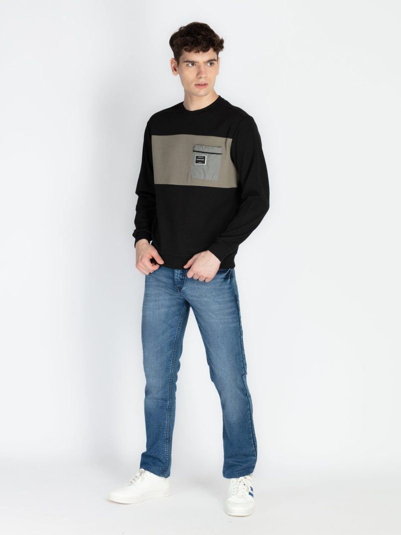 Mens Mix & Match Round Neck Sweatshirt