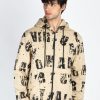 Mens All Over Printed Hooded Sweatshirt