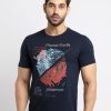 Status Quo Mens Printed Round Neck T-Shirt