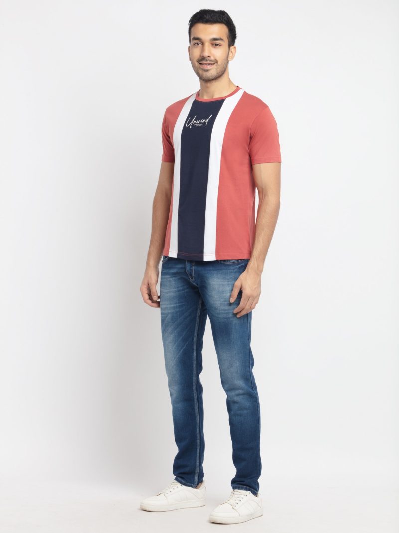 Status Quo Mens Regular Fit Round Neck Printed T-Shirt