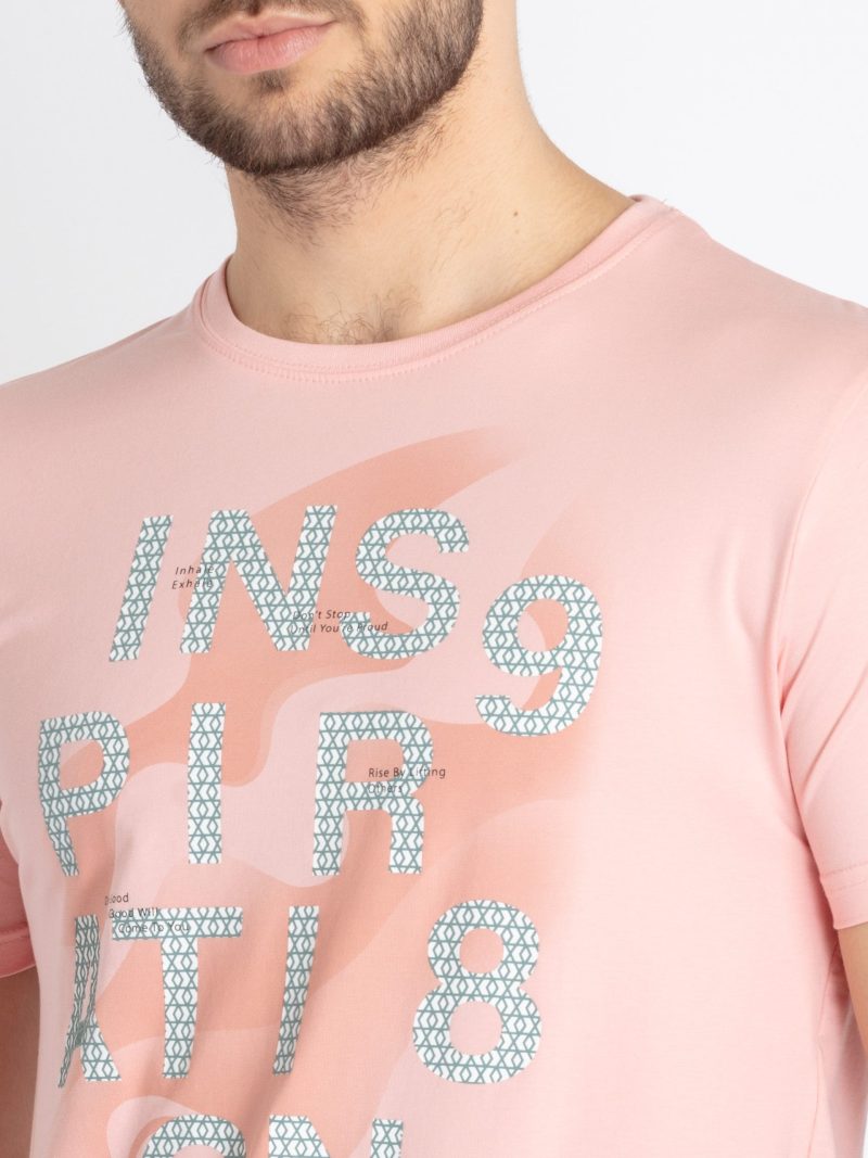 Status Quo Mens Printed Round Neck T-Shirt