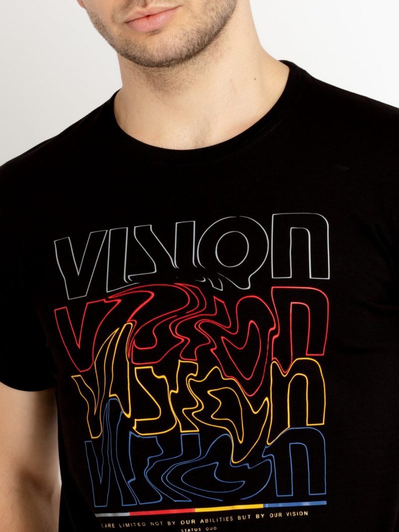 Status Quo Mens Printed Round Neck T-Shirts