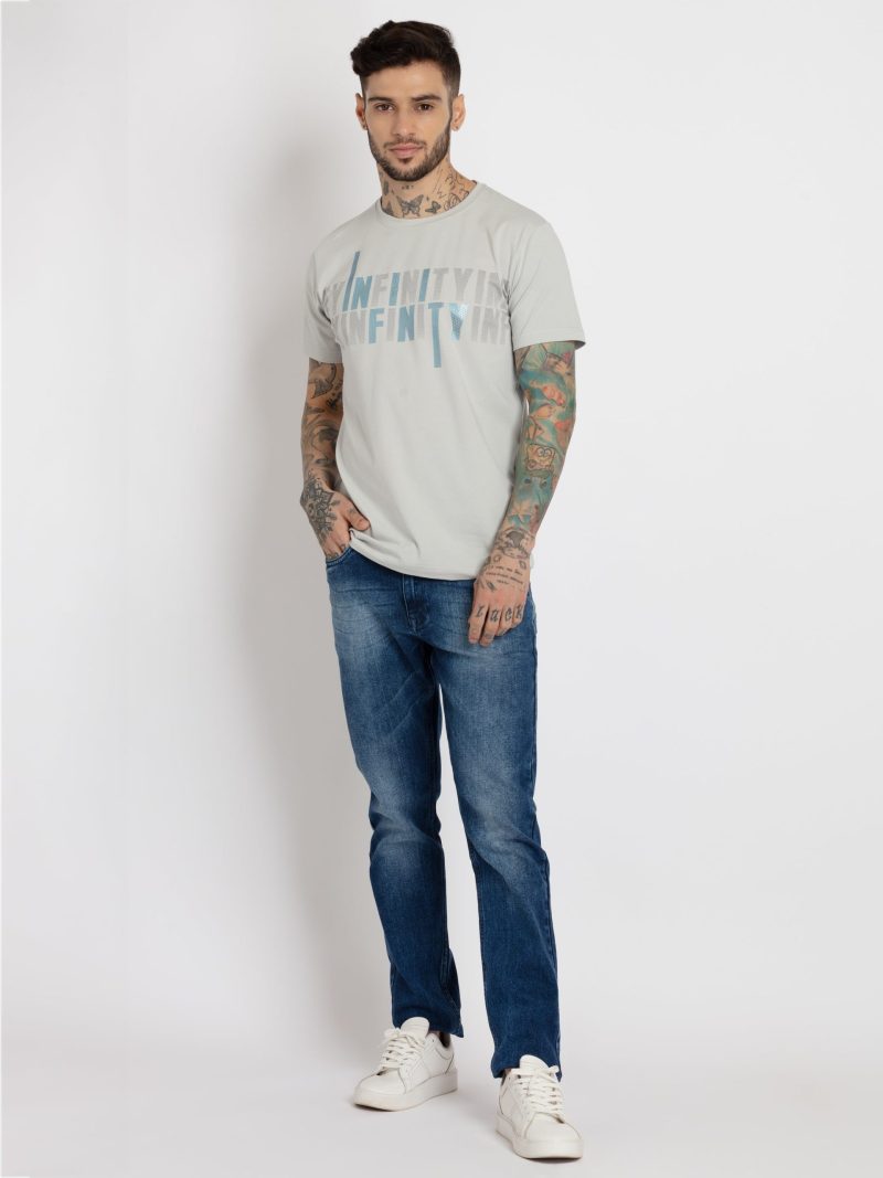 Status Quo Mens Printed Round Neck Tshirt