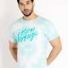Status Quo Mens Tie Dye Round Neck T-Shirt