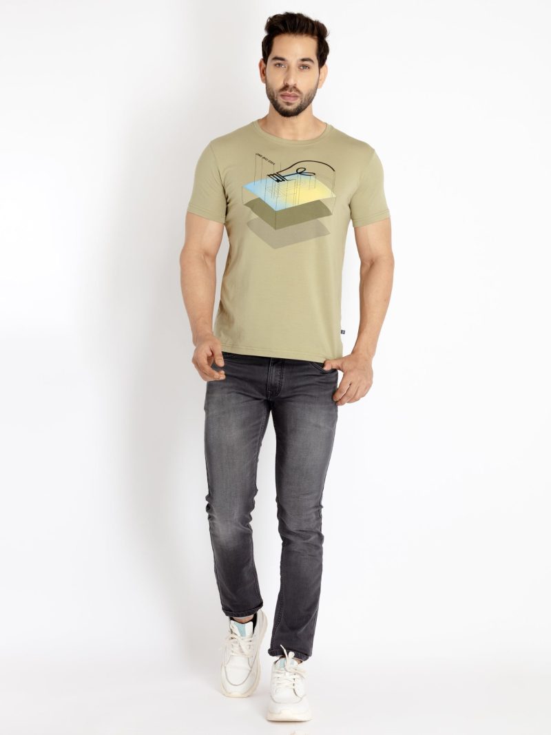 Status Quo Mens Printed Round Neck T-Shirt