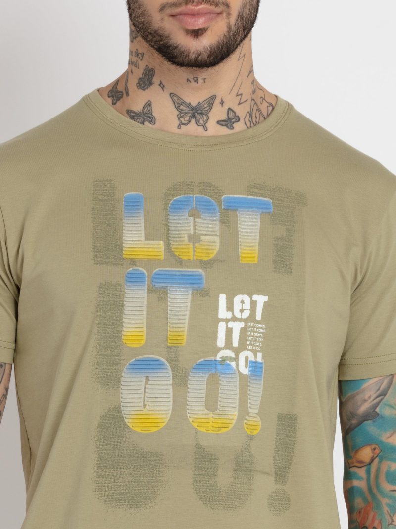 Status Quo Mens Printed Round Neck Tshirt